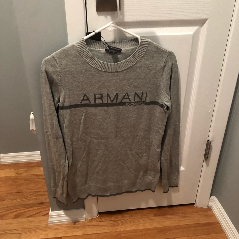 Armani Exchange 100% cotton women’s sweater shirt